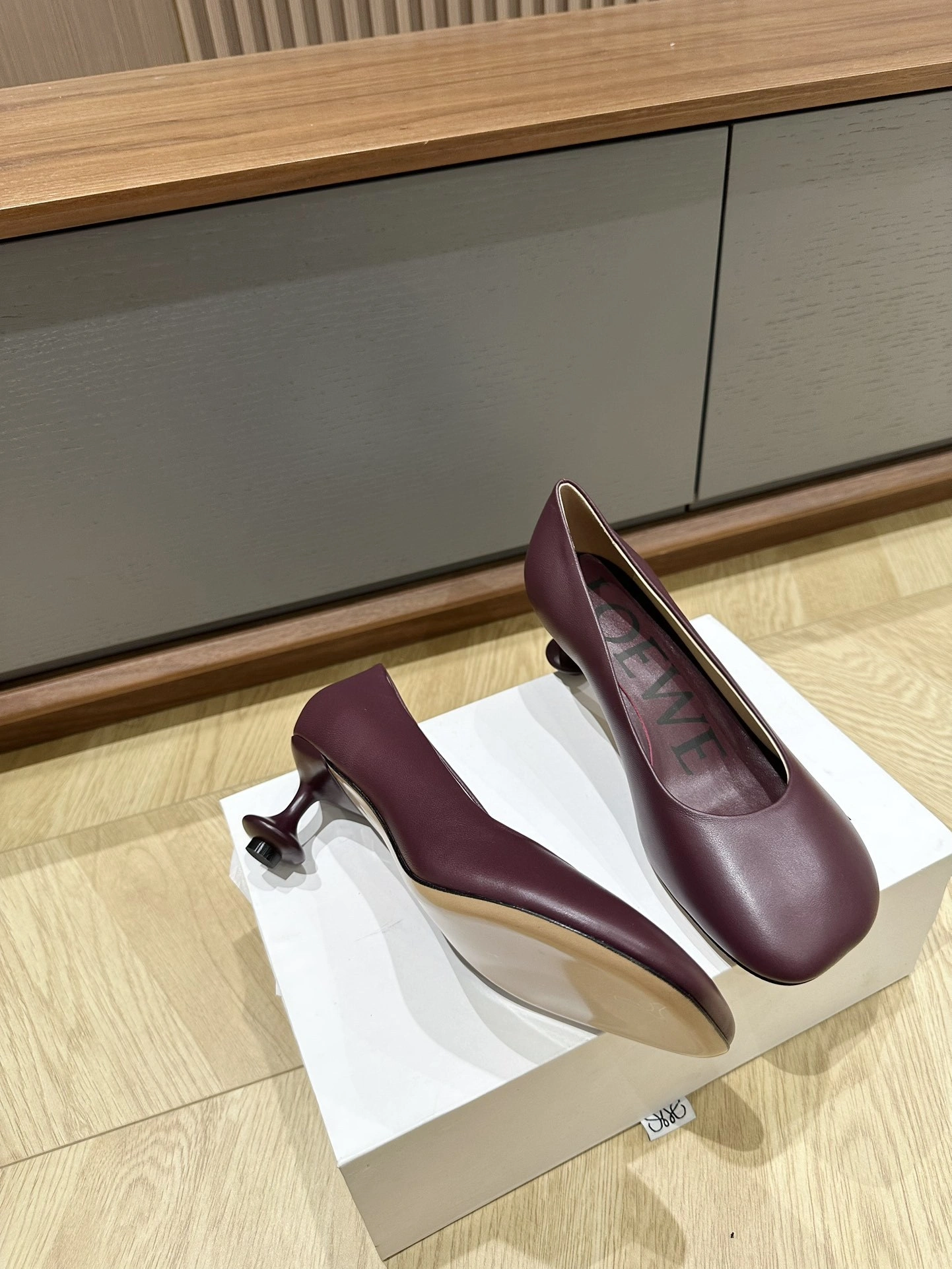 COCO-- 8o5w5 L815S01X78-7110 Calfskin sheepskin Heel height：5.5CM item:E-X000C2008